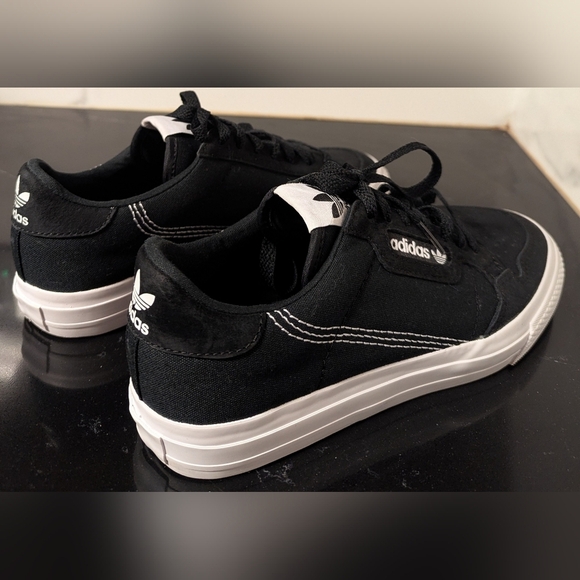 Adidas Continental Vulc Black White Men’s Classic Athletic Shoes Size 7 MSRP $75 - Picture 7 of 11